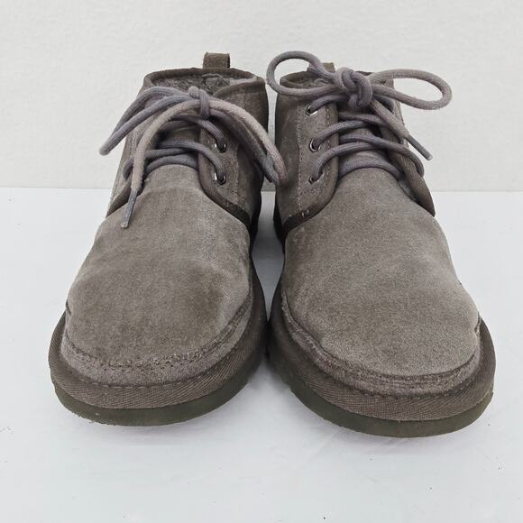 UGG Neumel Men\'s Suede Casual Shoes Gray 7 main image 7